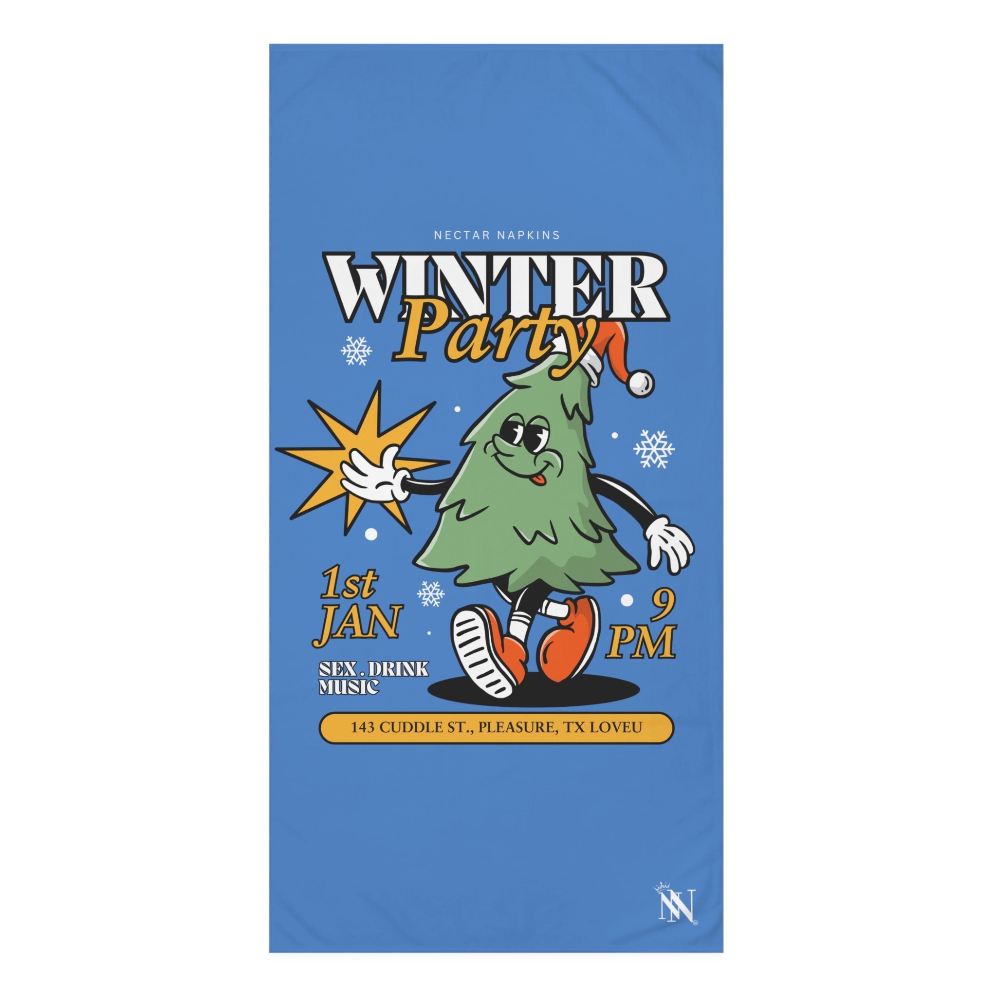 Winter Party | Mix & Match XL Fun-Flirty Lovers’ Towels