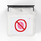 No Kissing Allowed | Mix & Match Fun-Flirty Lovers’ Blankets
