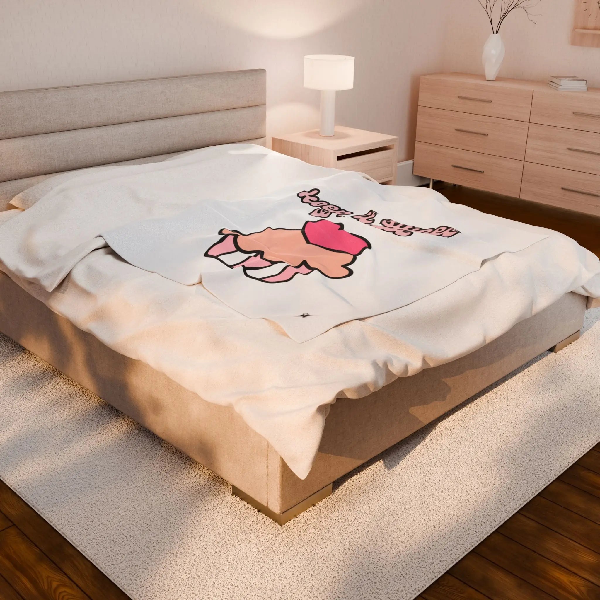 Cupcake Love | Mix & Match Velveteen Fun-Flirty Lovers’ Blankets