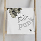 Punk Mohawk Skull | Nectar Napkins Classic Fun-Flirty Lovers’ Towels