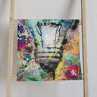 Glow Lightbulb Graffiti Cum Towel