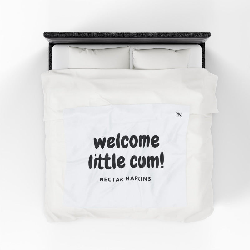 Welcome Little Cum! | Mix & Match Fun-Flirty Lovers’ Blankets