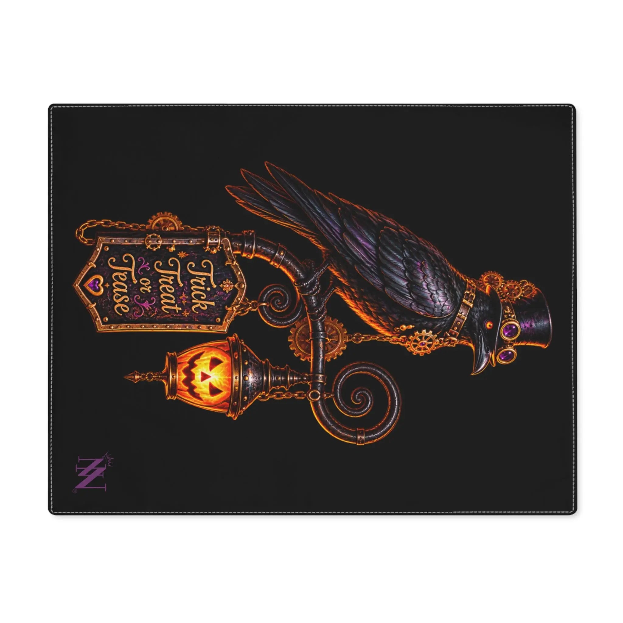 Trick Treat or Tease Crow Sex Toy Mat