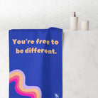 You’re Free to Be Different Large Sex Towel