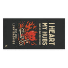 I Heart My Hubs | Mix & Match XL Fun-Flirty Lovers’ Towels