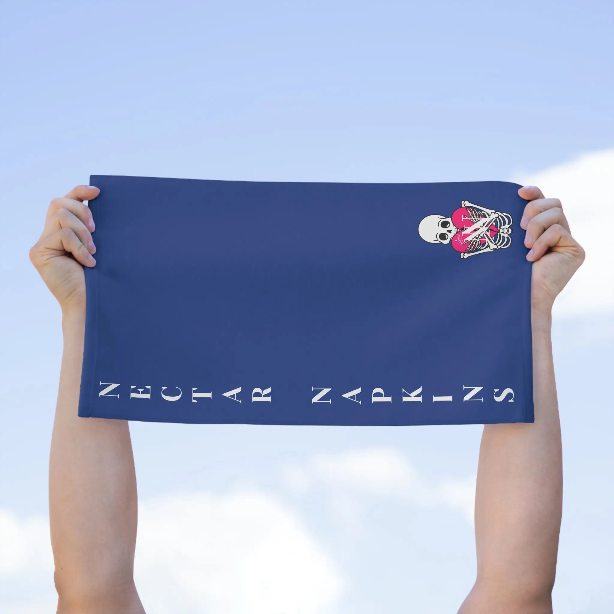 Nectar Napkins Brand Blue Sex Towel