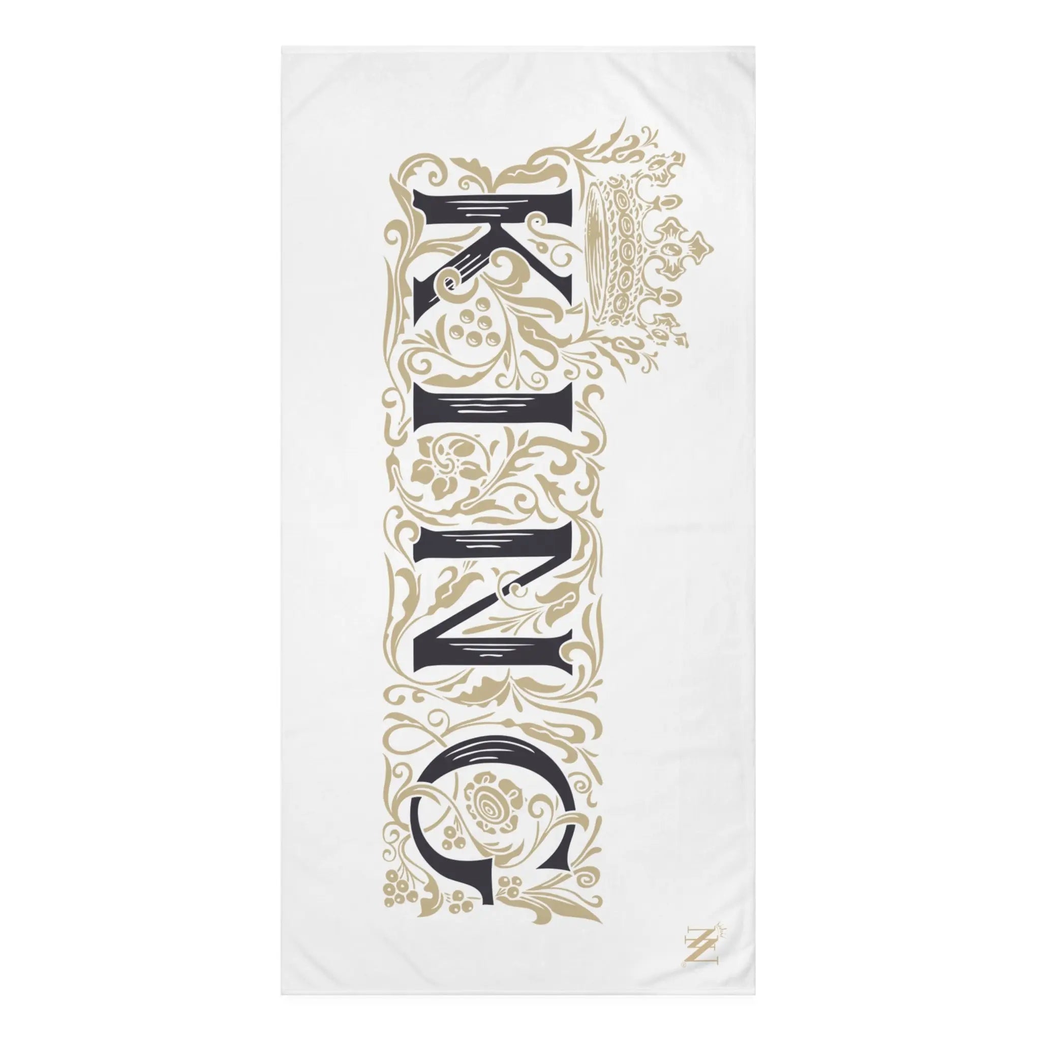 Gold Filigree King | Mix & Match XL Fun-Flirty Lovers’ Towels