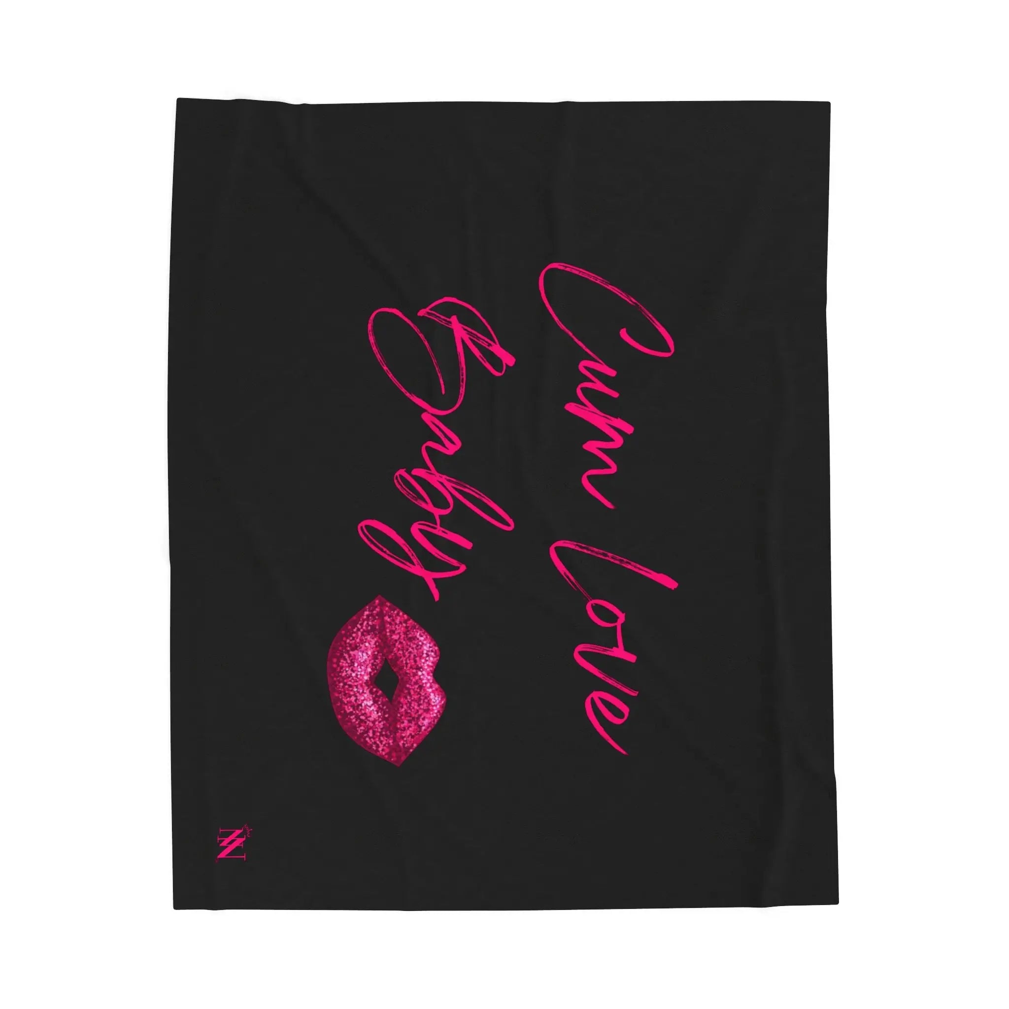 Cum Love Baby Kiss Mark Blanket