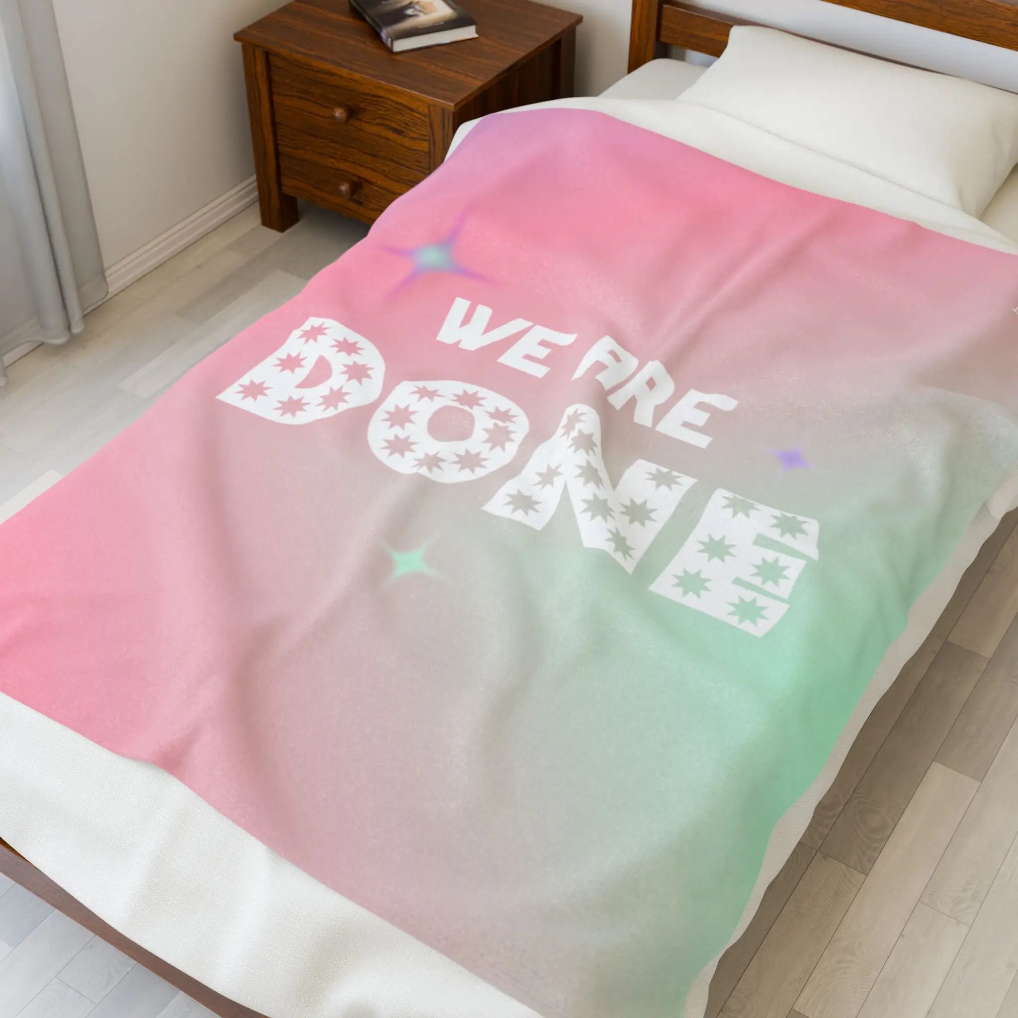 We Are Done Lovers’ Silky Soft Blanket