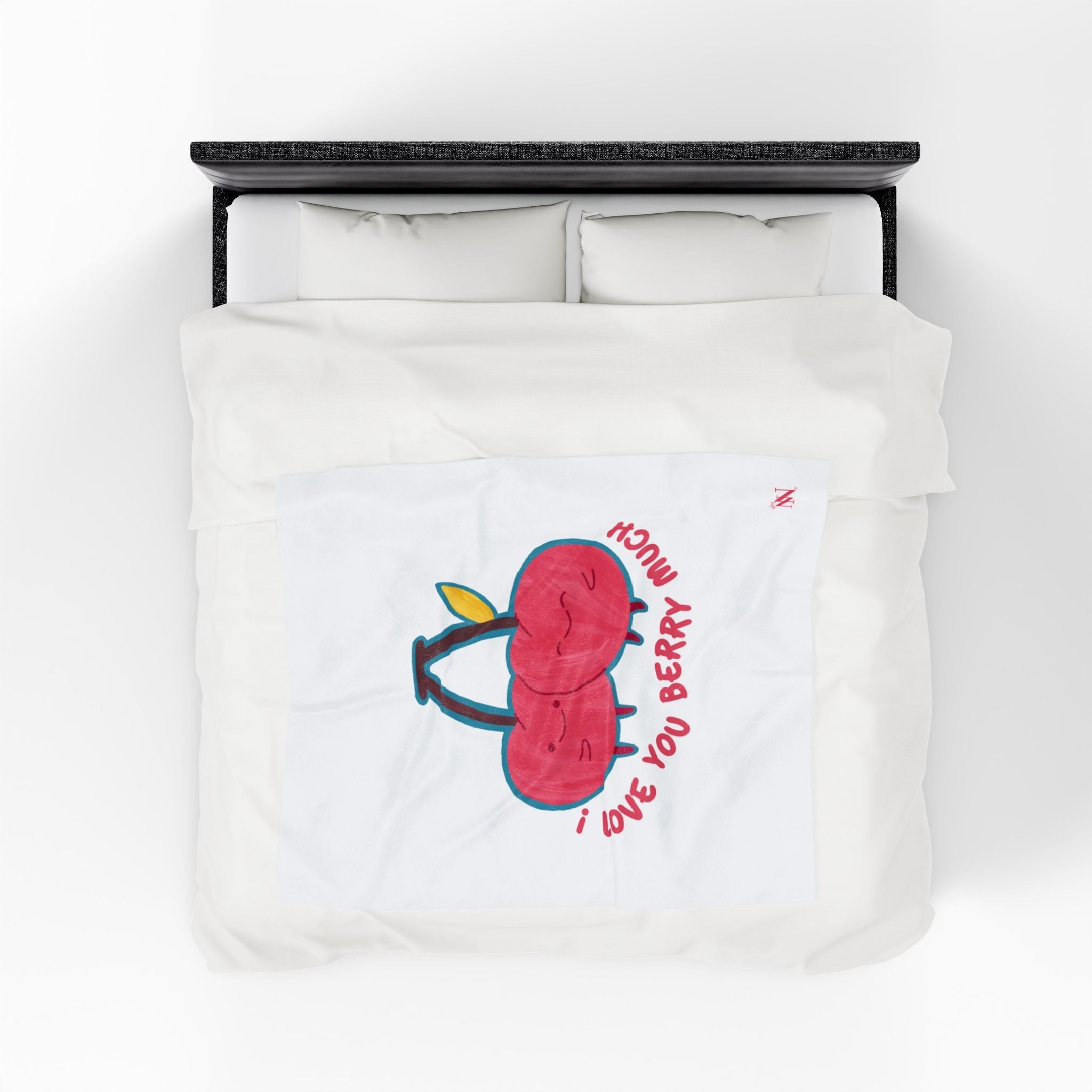 I Love You Berry Much | Mix & Match Fun-Flirty Lovers’ Blankets