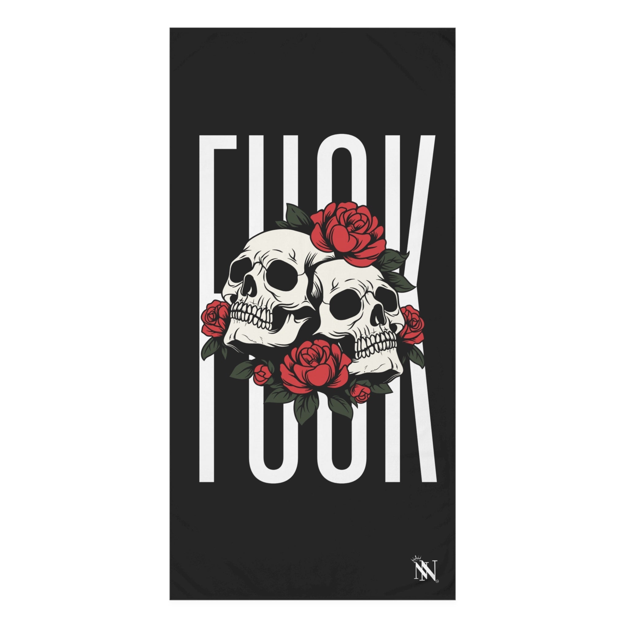 Roses Skulls & Fuck | Mix & Match XL Fun-Flirty Lovers’ Towels