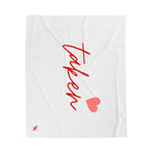 Taken Heart | Mix & Match Soft Fun-Flirty Lovers’ Blankets
