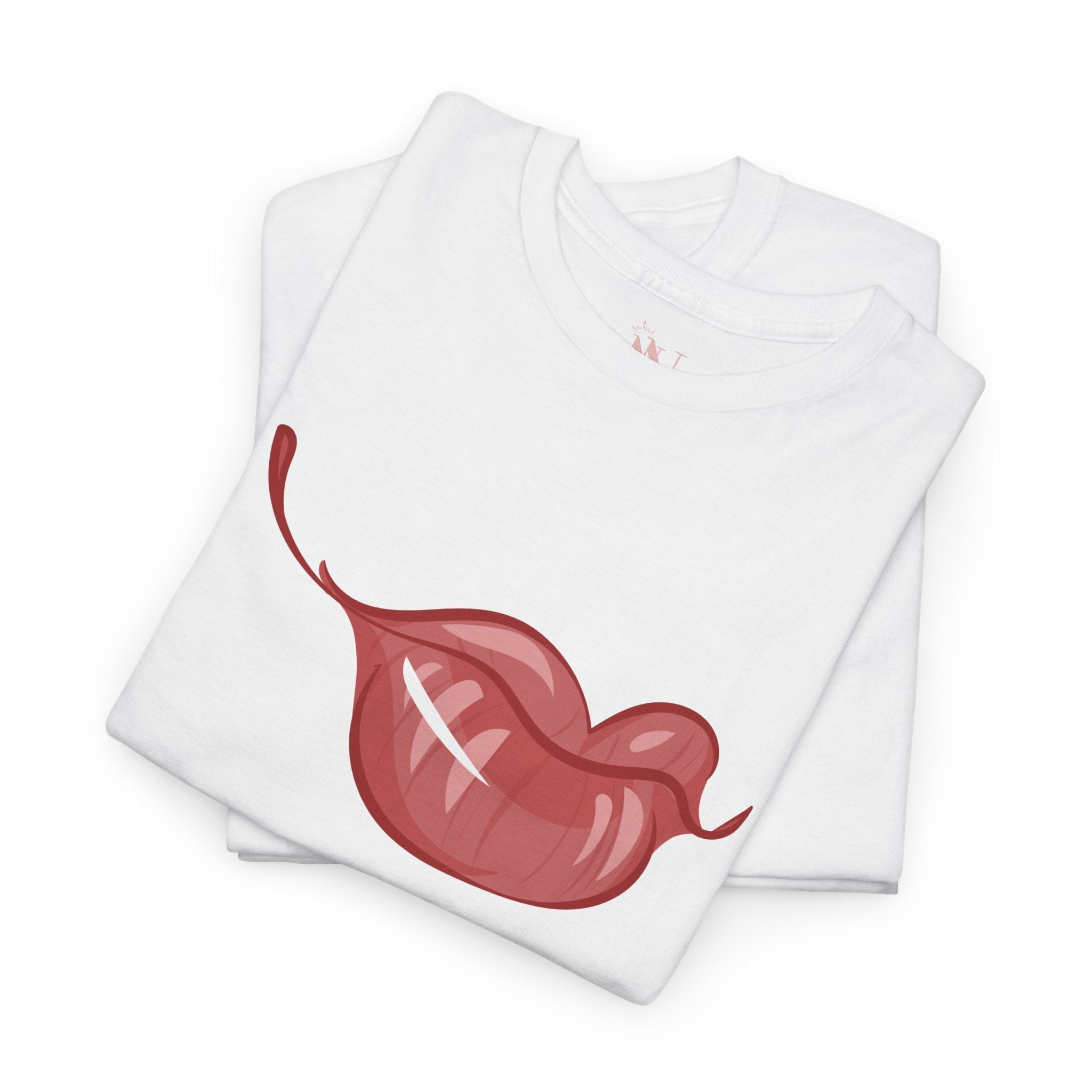 With A Smile Romantic Couples Sex Gifts 100% Cotton T-Shirt