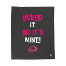 Licked It So It’s Mine! With a Kiss | Nectar Napkins Fun-Flirty Lovers’ Blankets