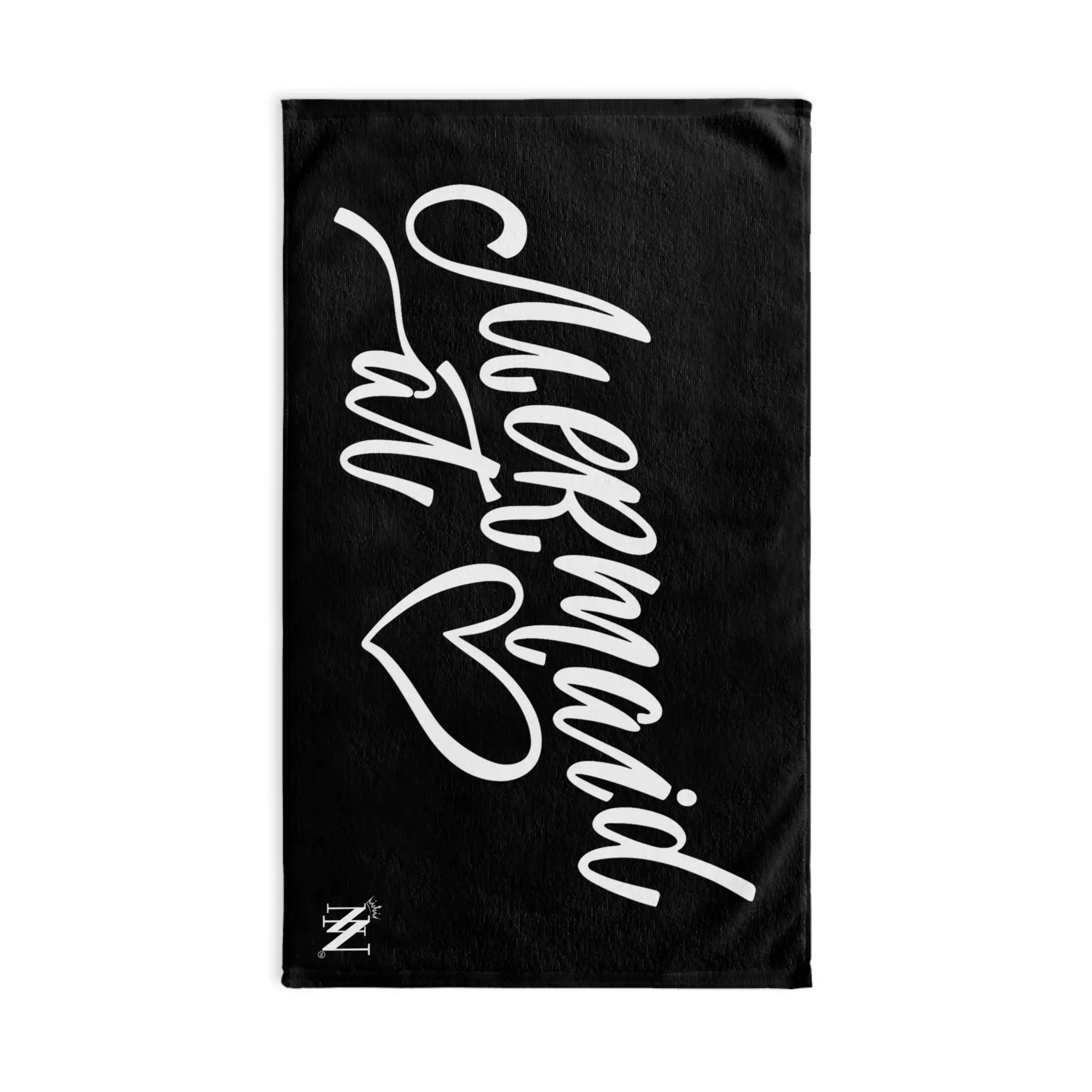 Mermaid At Heart Light Black Cum Towel