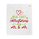 Our First Christmas as Mr. & Mr. | Mix & Match Fun-Flirty Lovers’ Blankets
