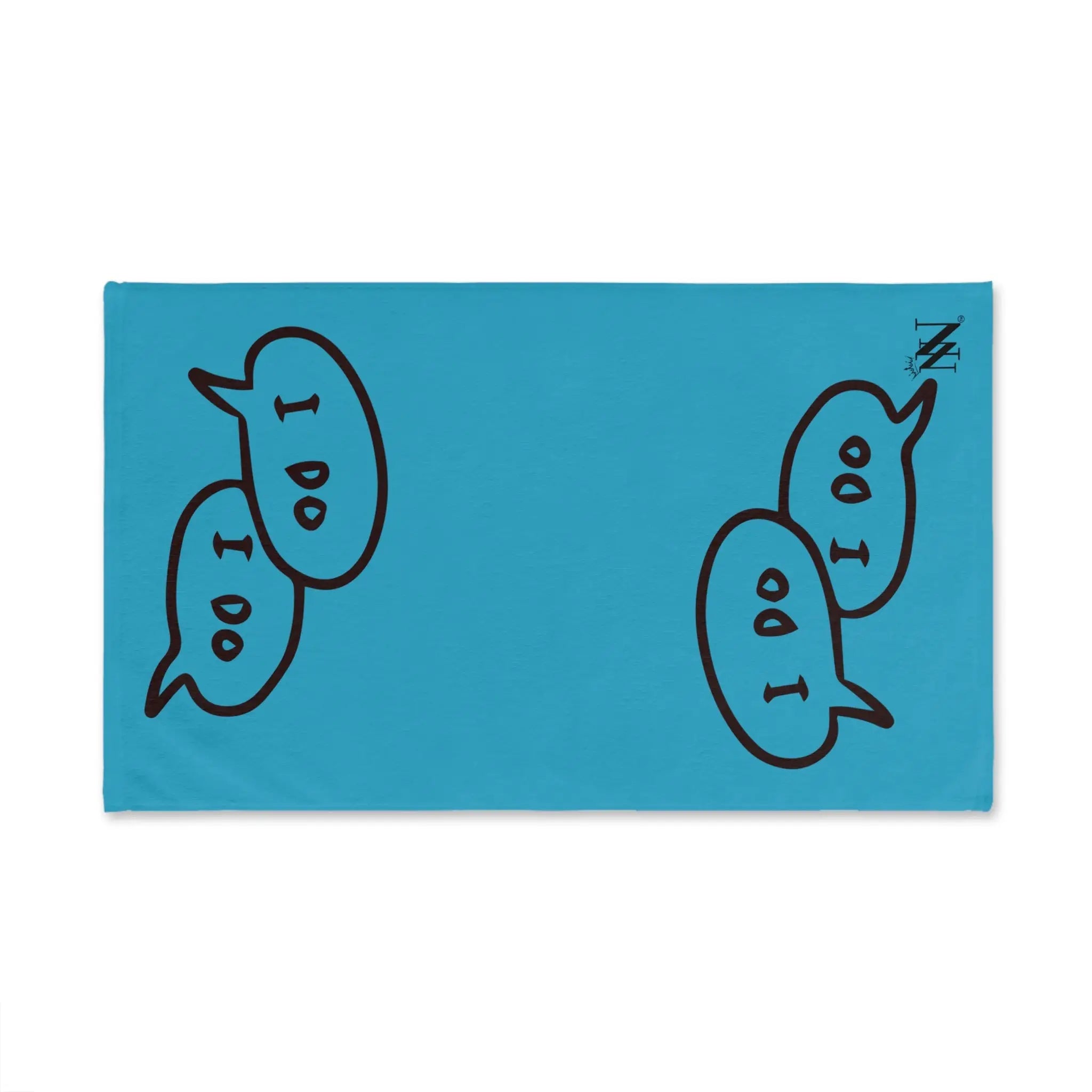 I Do I Do! Shareable Turquoise | Mix & Match Original Fun-Flirty Lovers’ Towels