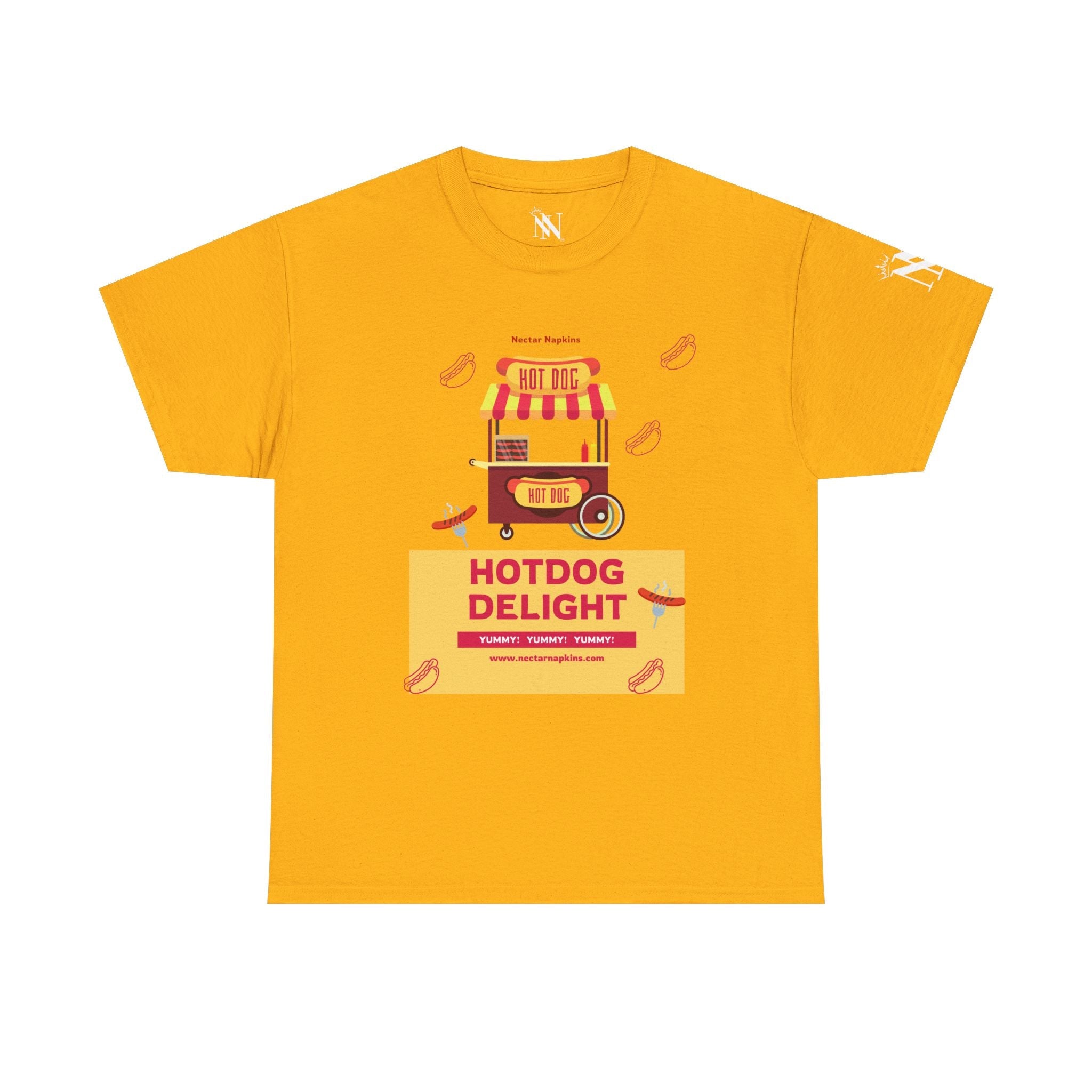 Hot Dog Delight | Mix & Match Cotton Unisex Fun-Flirty Lovers’ T-Shirts