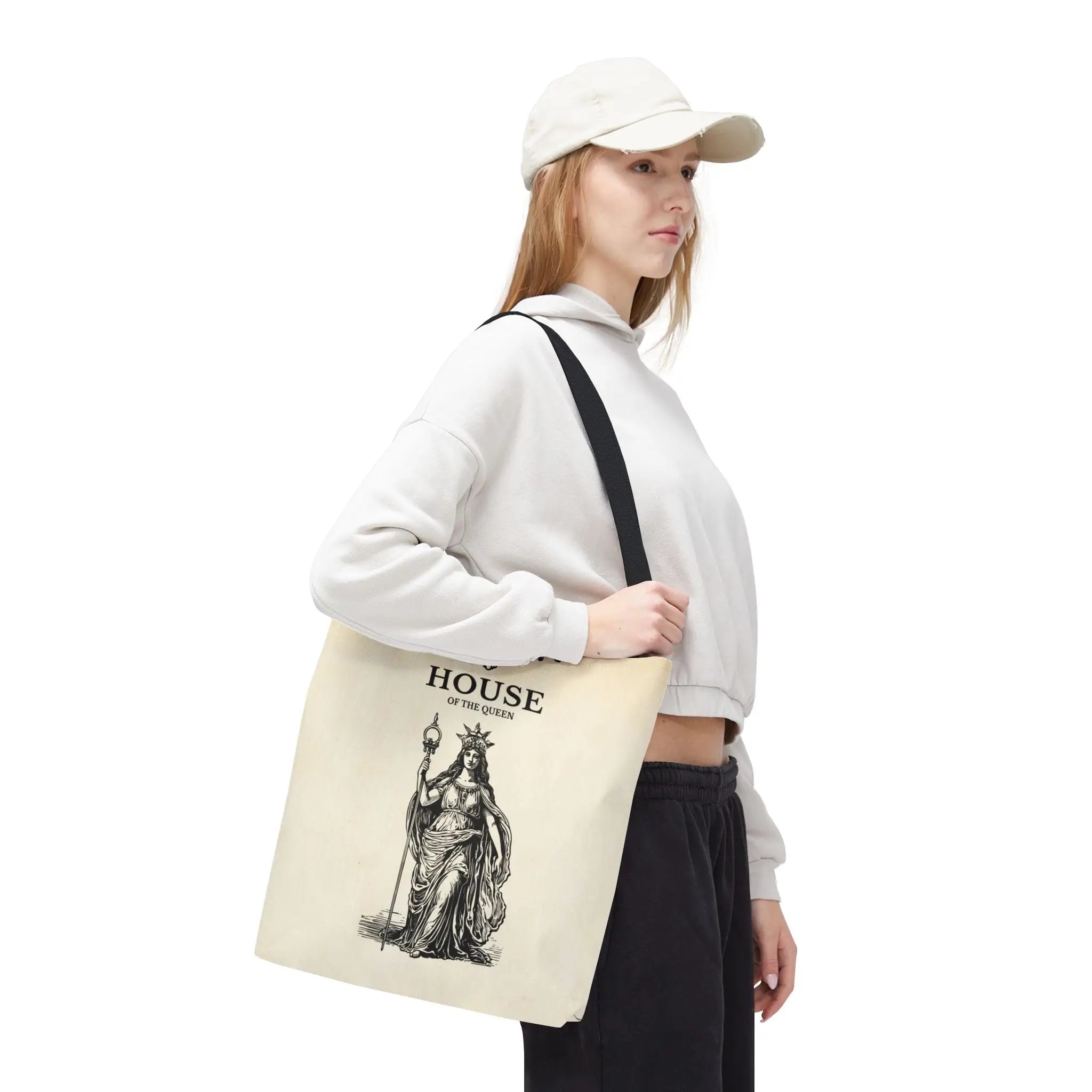 House of the Queen Vintage Tote Bag