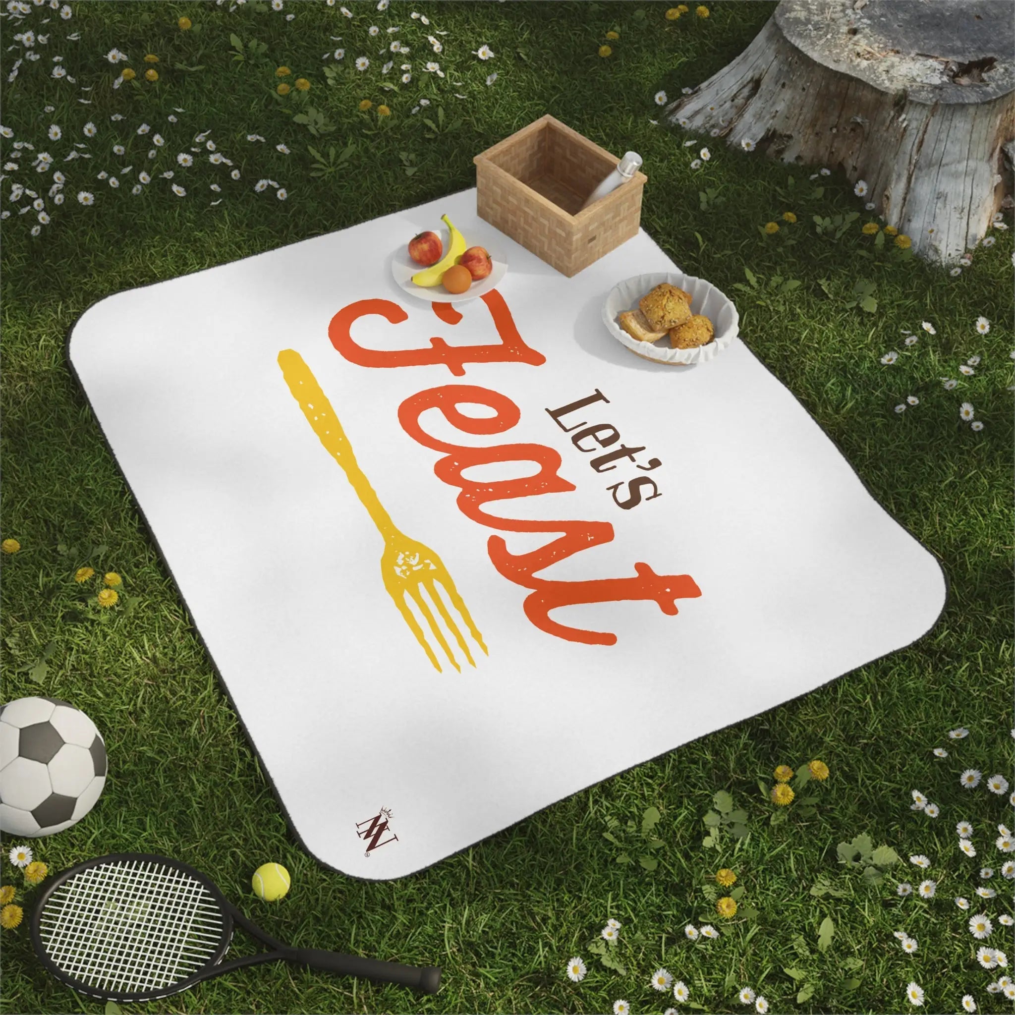 Let’s Feast | Mix Match Fun-Flirty Lovers’ Water-Resistant Blankets