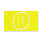 Mehr Emoji Neon Yellow | Mix & Match Classic Fun-Flirty Lovers’ Towels