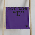 Thanks for the ’D’ Purple | Mix & Match Classic Fun-Flirty Lovers’ Towels