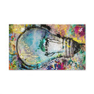 Glow Lightbulb Graffiti Cum Towel