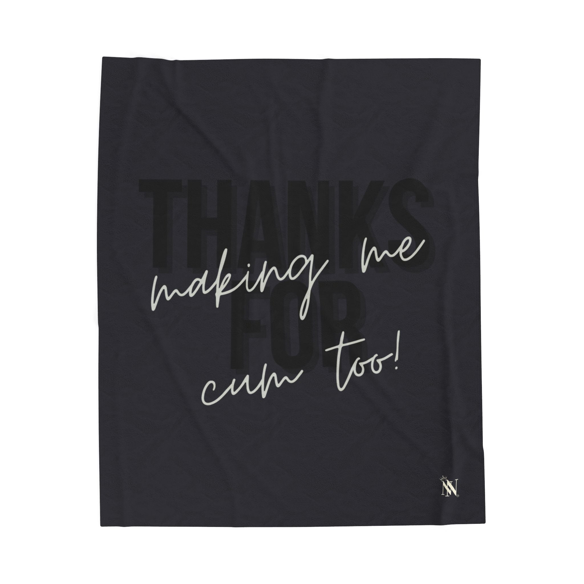 Thanks for Making Me Cum Too! | Mix & Match Fun-Flirty Lovers’ Blankets