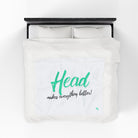 Head Makes Everything Better! | Mix & Match Fun-Flirty Lovers’ Blankets