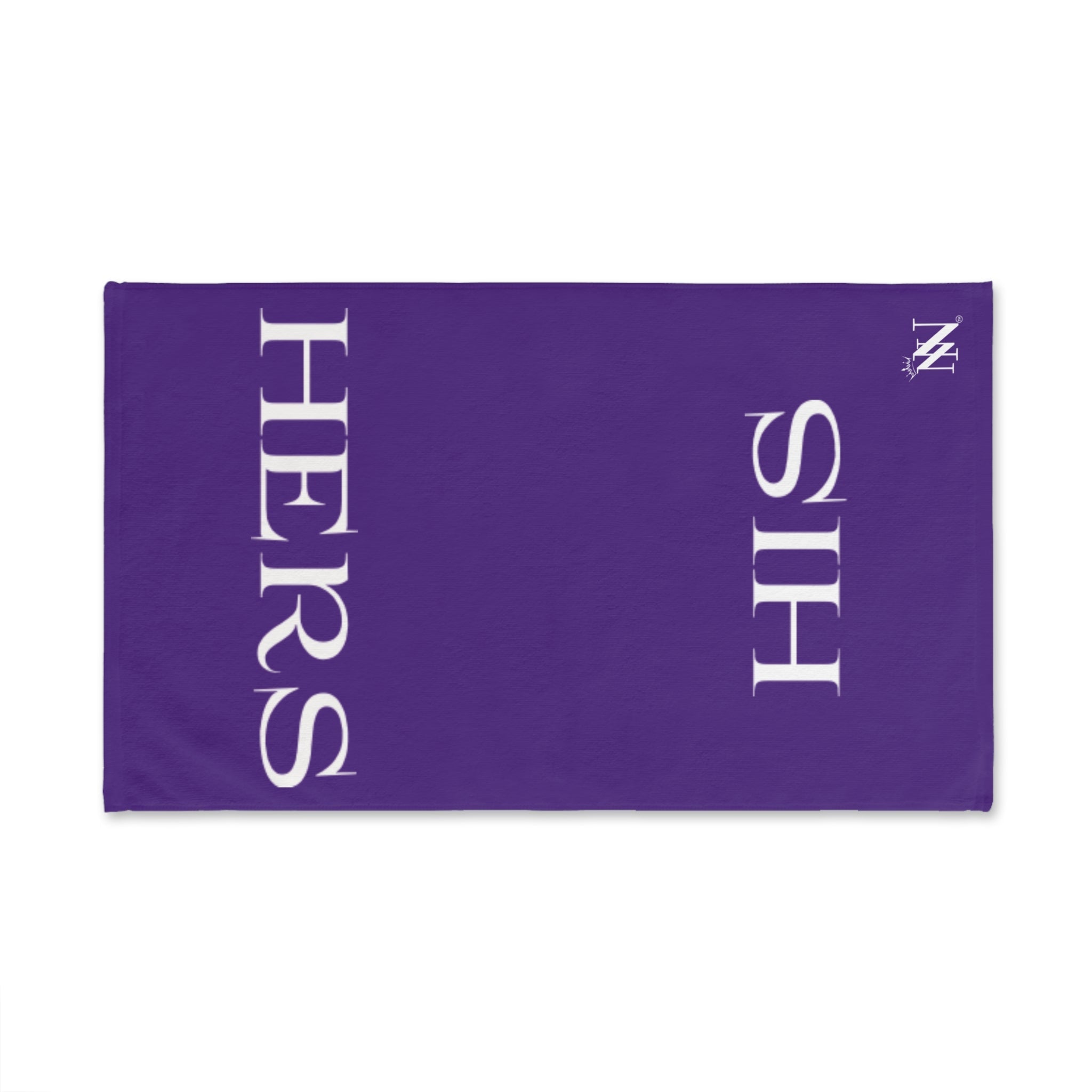 His Hers Shareable Purple | Mix & Match Classic Fun-Flirty Lovers’ Towels