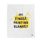 My Finger Painting Towel | Mix & Match Velveteen Fun-Flirty Lovers’ Blankets