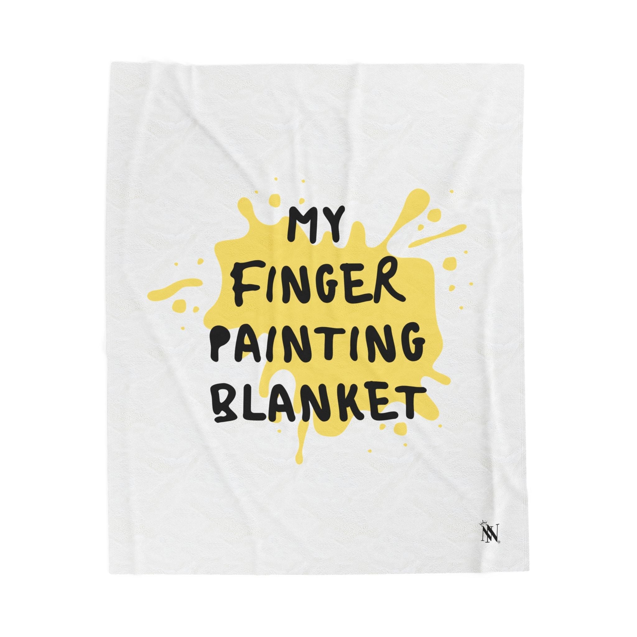My Finger Painting Towel | Mix & Match Velveteen Fun-Flirty Lovers’ Blankets