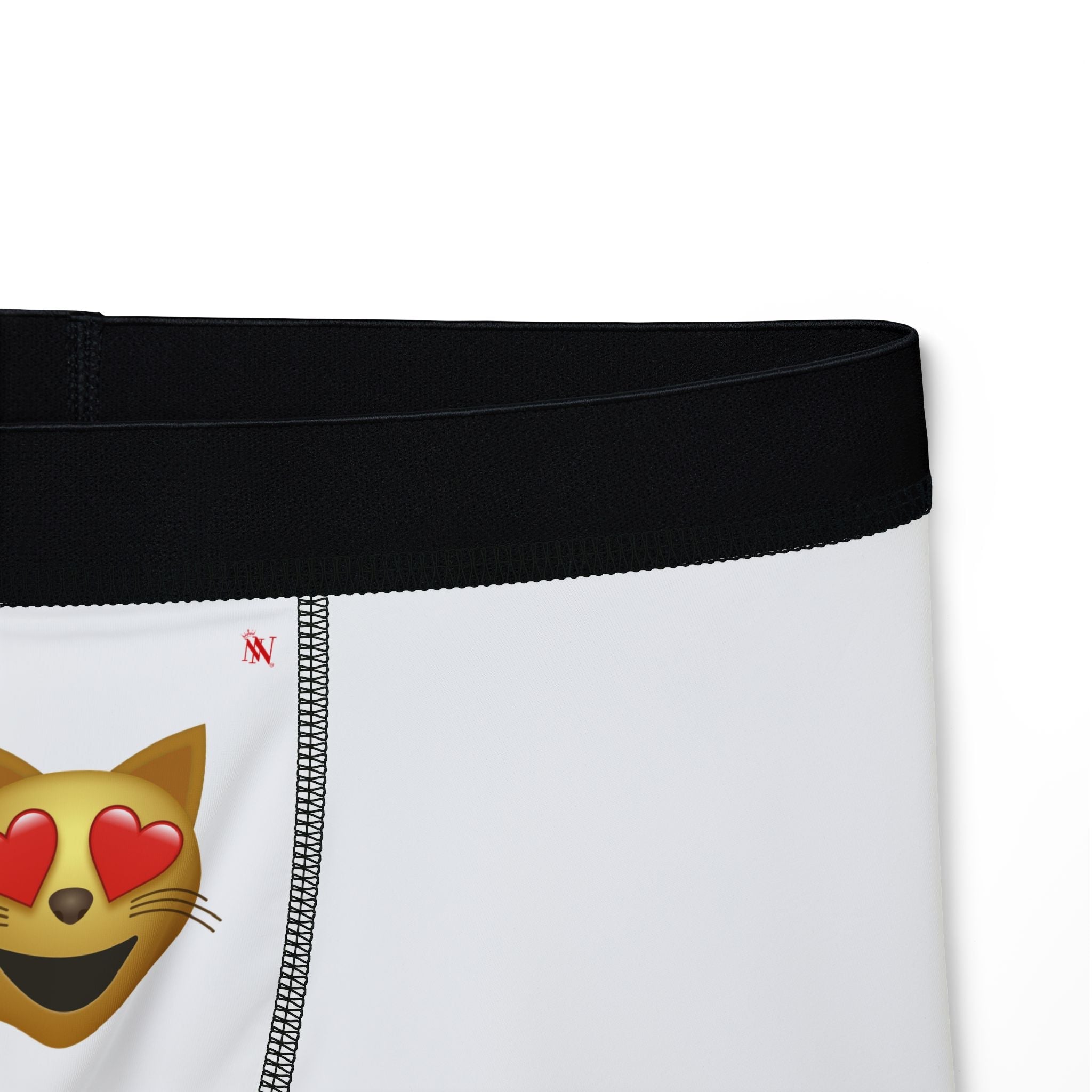 Kitty Love Emoji | Mix & Match Fun-Flirty Lovers’ Boxer Briefs
