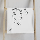 One More Time? with a Kiss | Mix & Match Classic Fun-Flirty Lovers’ Towels