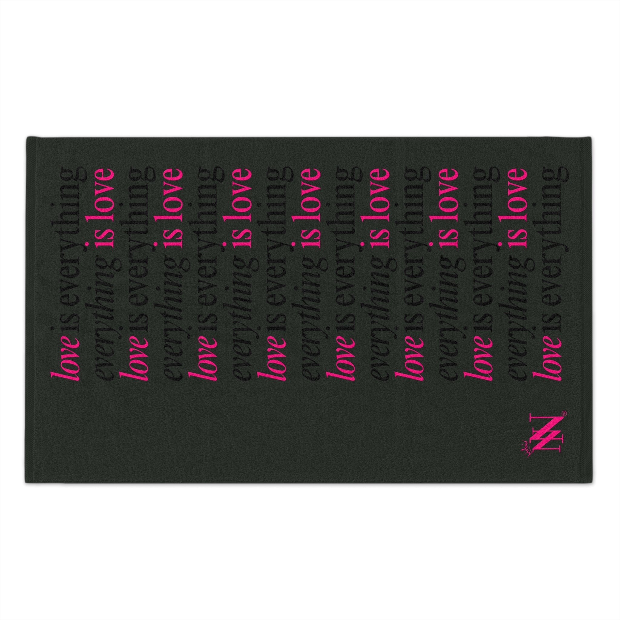 Everything is Love | Mix & Match Soft Fun-Flirty Lovers’ Towels