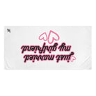 Just Married My Girlfriend | Mix & Match XL Fun-Flirty Lovers’ Towels