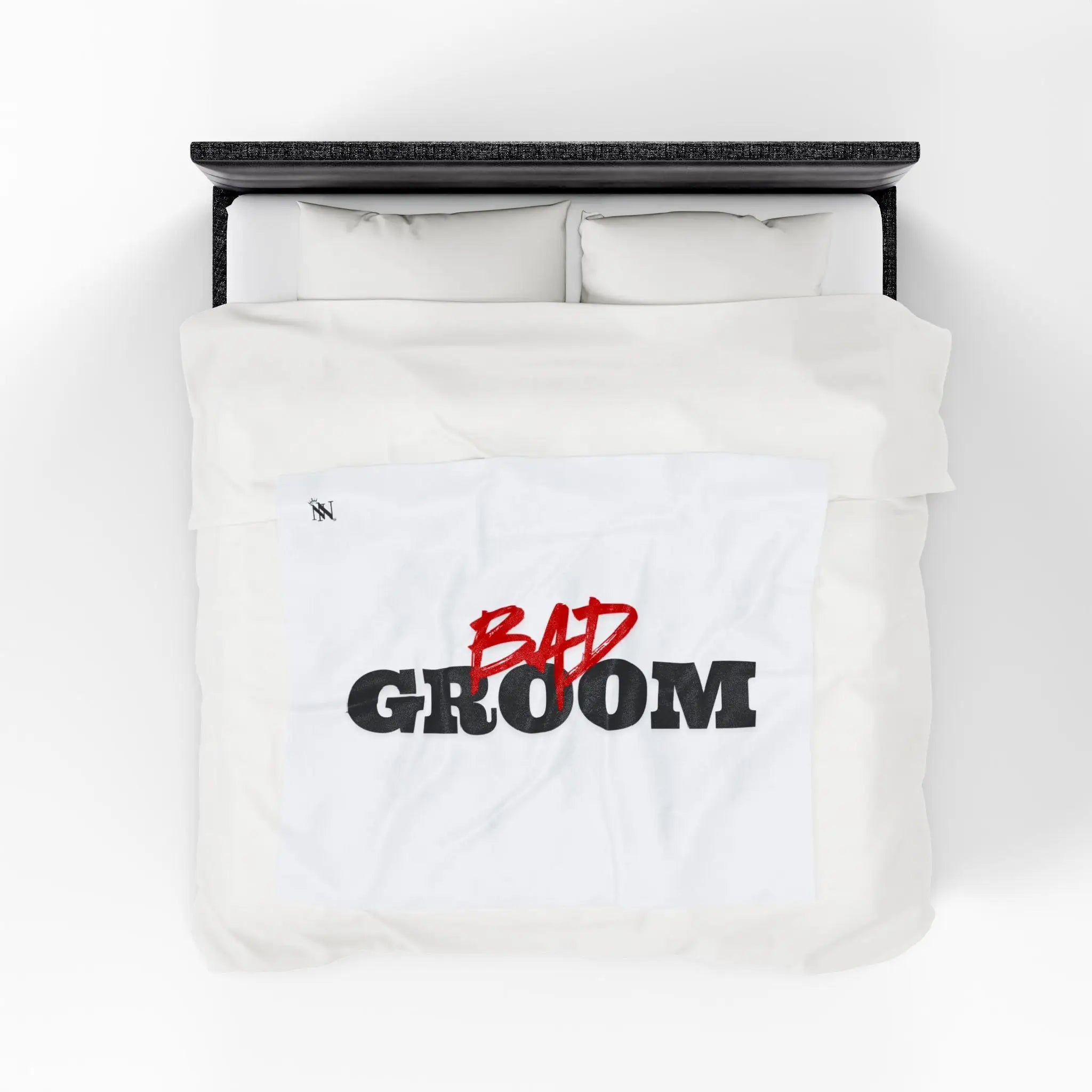 Bad Groom | Mix & Match Velveteen Fun-Flirty Lovers’ Blankets