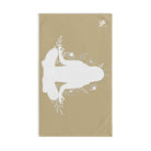 Seated Yoga Meditation Gold Cum Towel