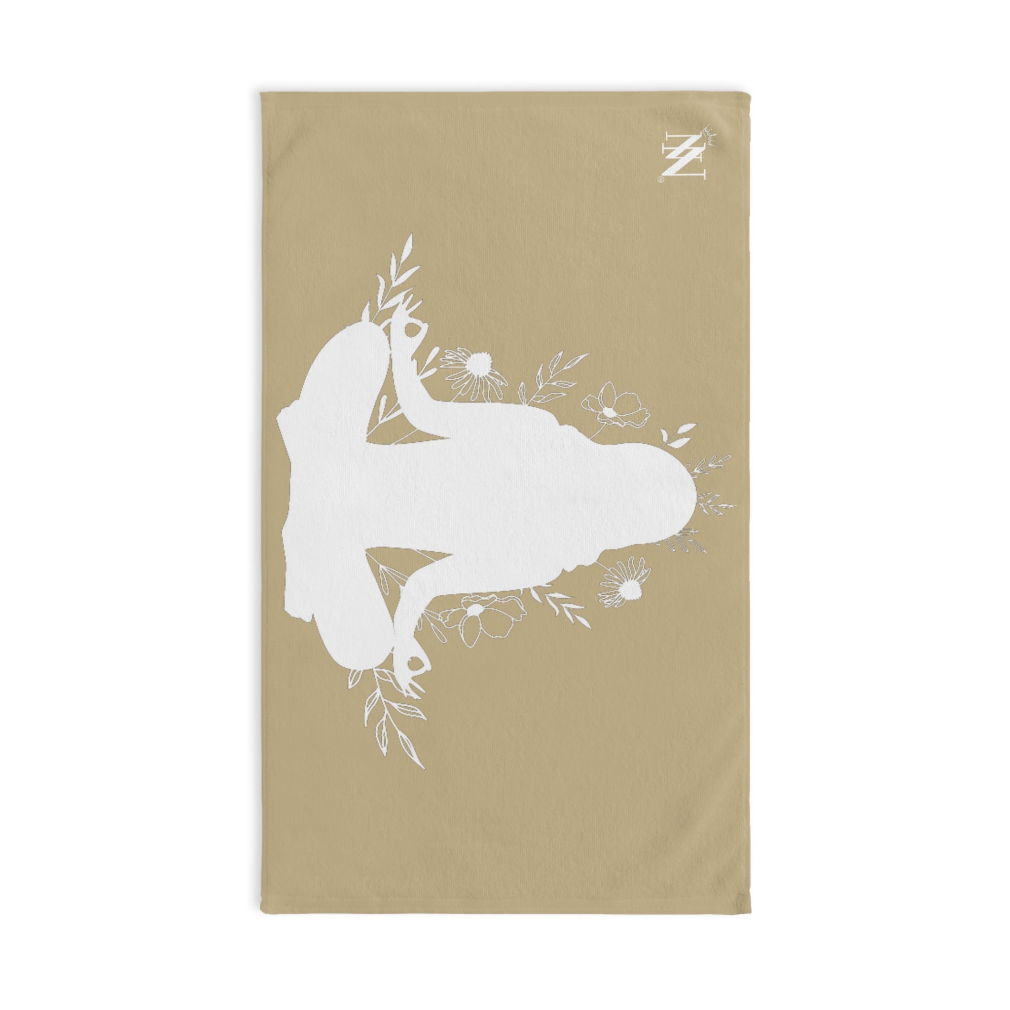 Seated Yoga Meditation Gold Cum Towel