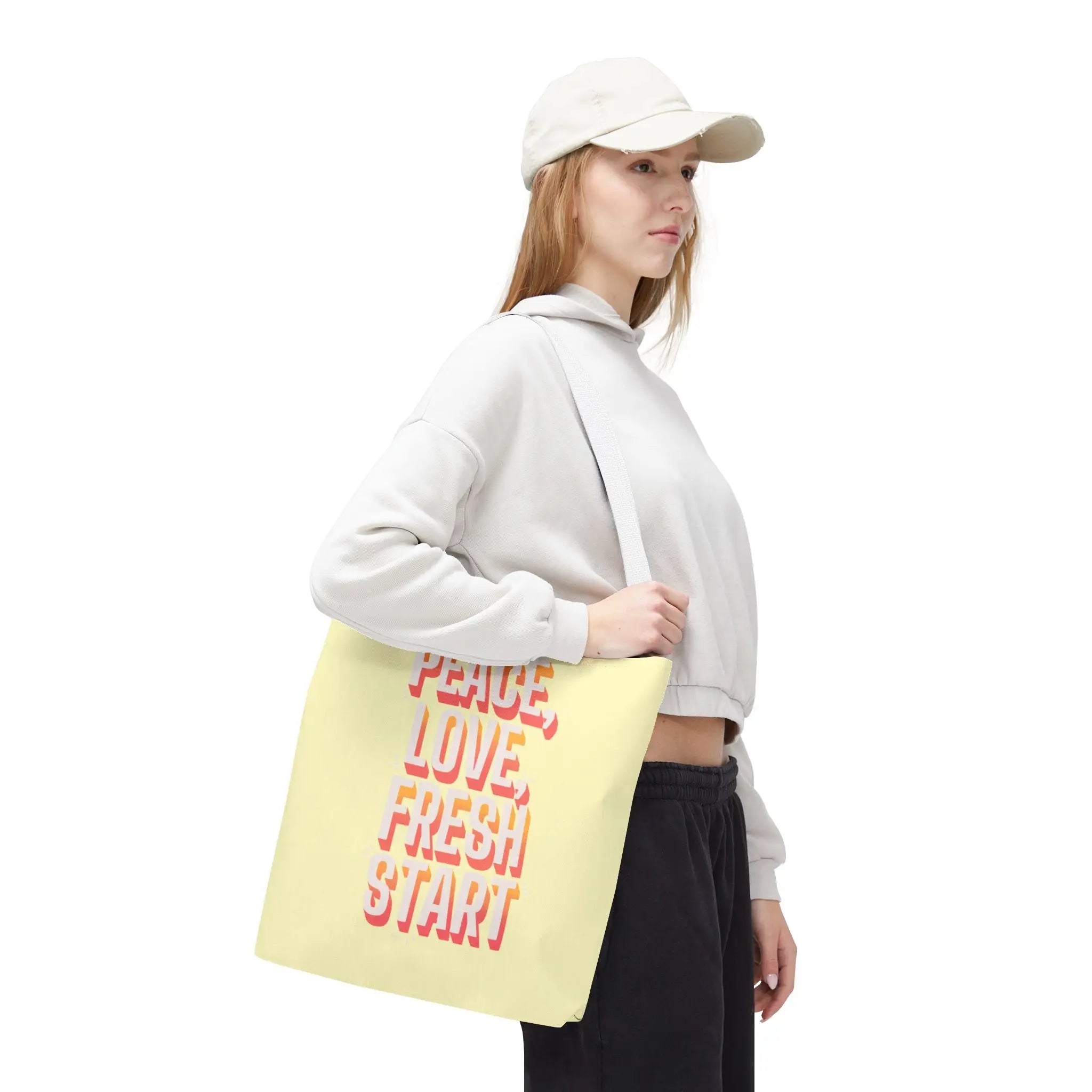 Peace Love Fresh Start | Mix & Match Fun-Flirty Lovers’ Totes