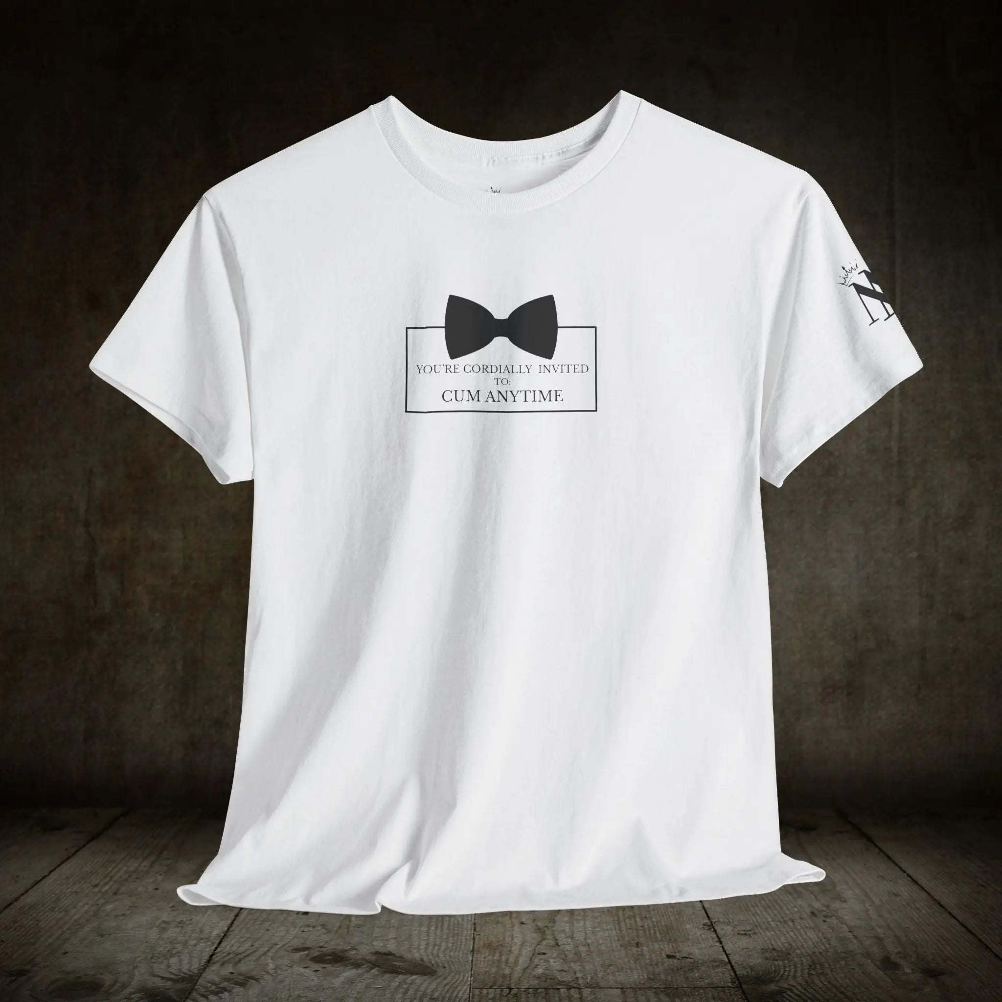 Cordially Invited Cum | Mix & Match 100% Cotton Fun-Flirty Lovers’ Tees