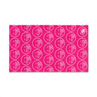 Hungry Drooling Emoji Pattern Signature Pink | Mix & Match Classic Fun-Flirty Lovers’ Towels