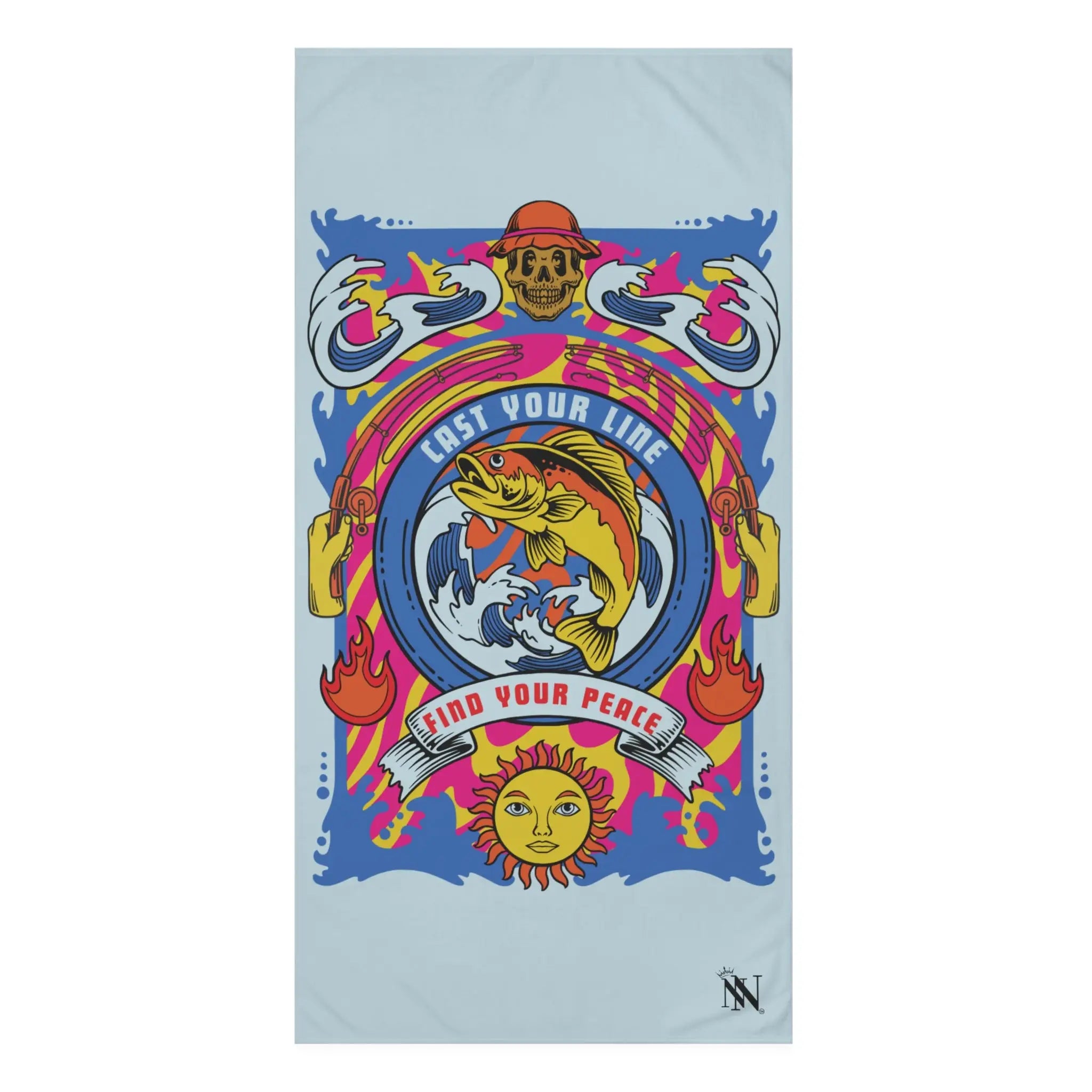 Cast Your Line Anal Sex Towel