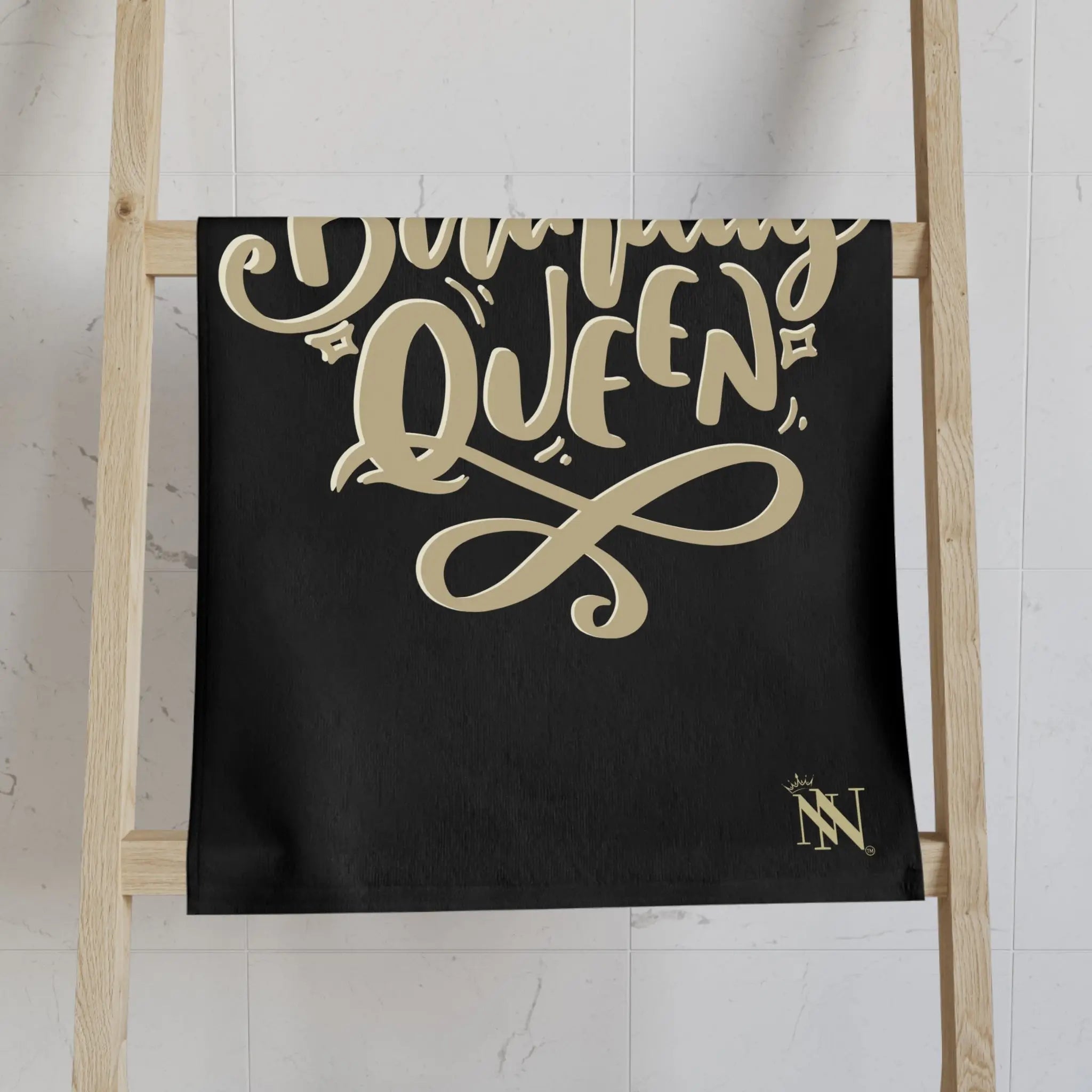 Gold Crown Birthday Queen | Mix & Match Original Fun-Flirty Lovers’ Towels
