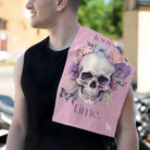 Long Time. Skull Floral | Nectar Napkins Fun-Flirty Lovers’ Towels