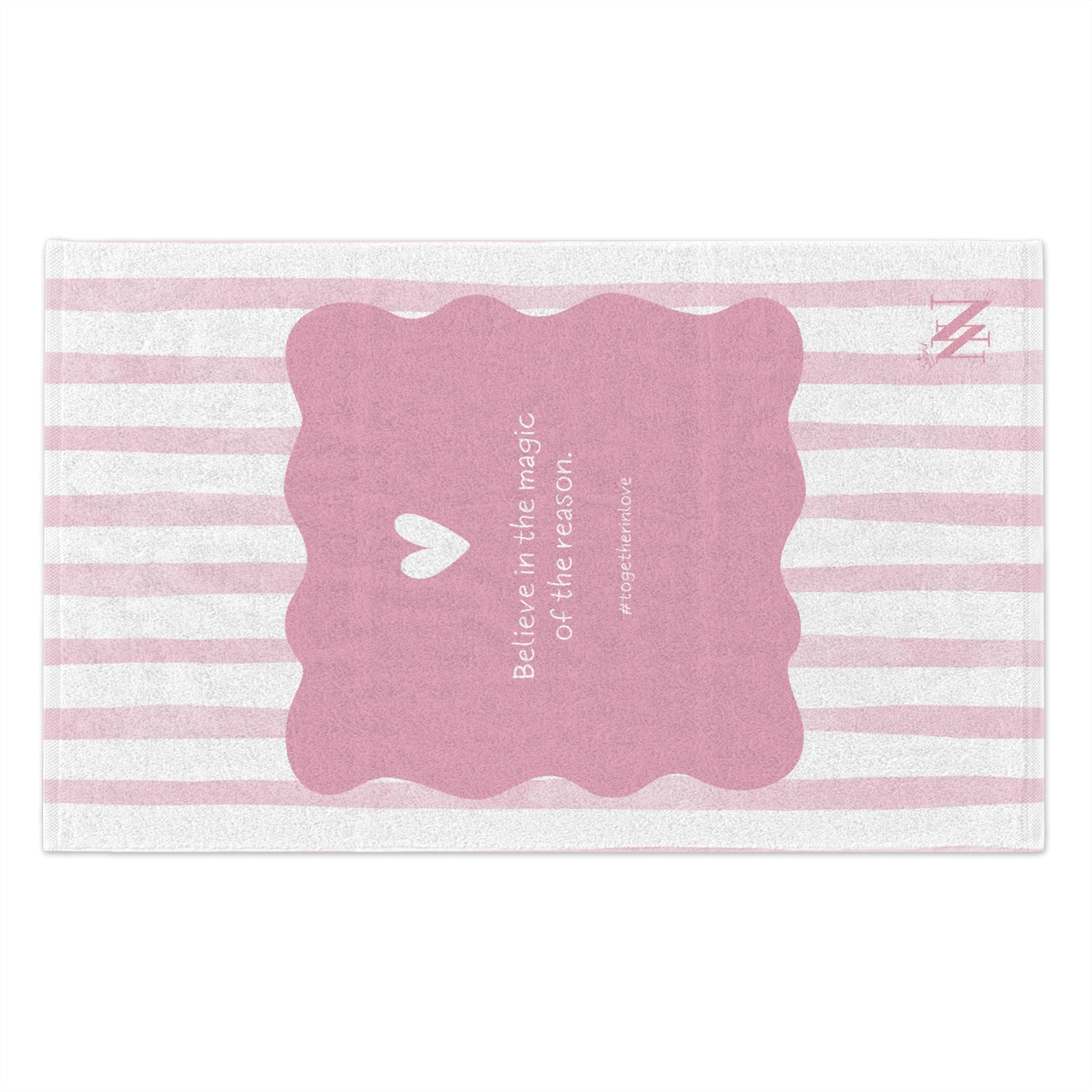 Believe in The Magic of the Reason | Mix & Match Soft Fun-Flirty Lovers’ Towels