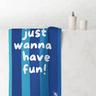 Boys Just Wanna Have Fun! | Mix & Match XL Fun-Flirty Lovers’ Towels