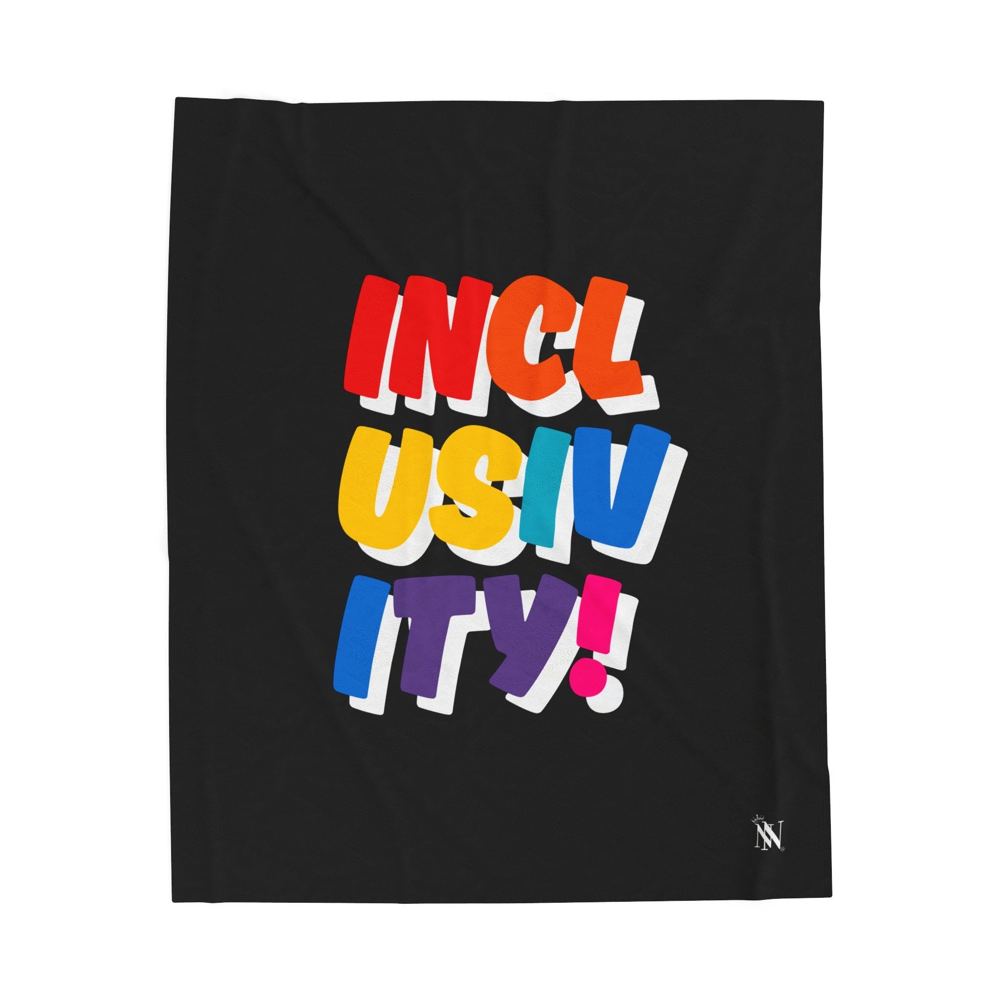 Inclusivity! Rainbow Romantic Gifts Silky Soft Love Blanket