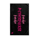 Harder Motherfucker Harder | Nectar Napkins Classic Fun-Flirty Lovers’ Towels