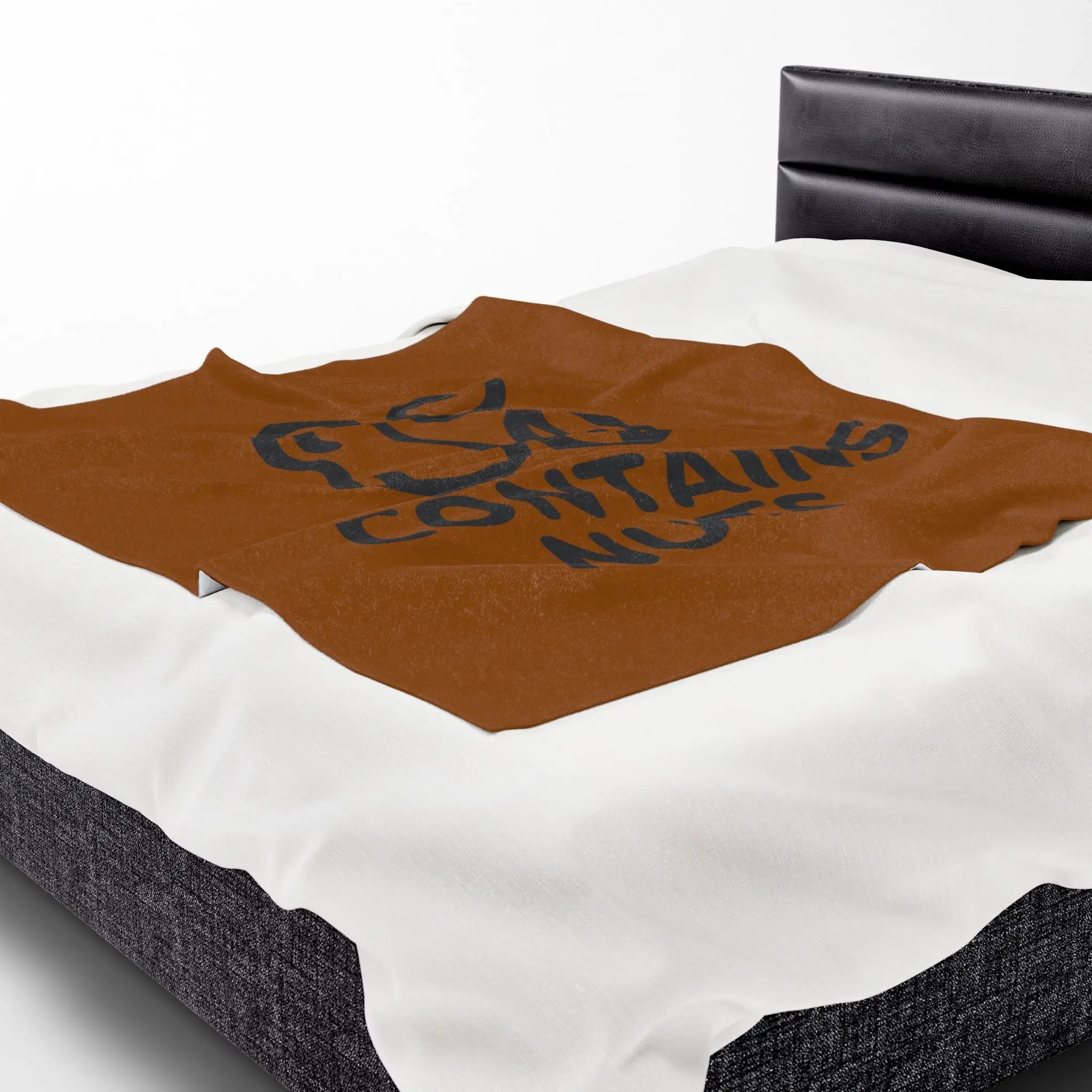 Contains Nuts | Mix & Match Velveteen Fun-Flirty Lovers’ Blankets